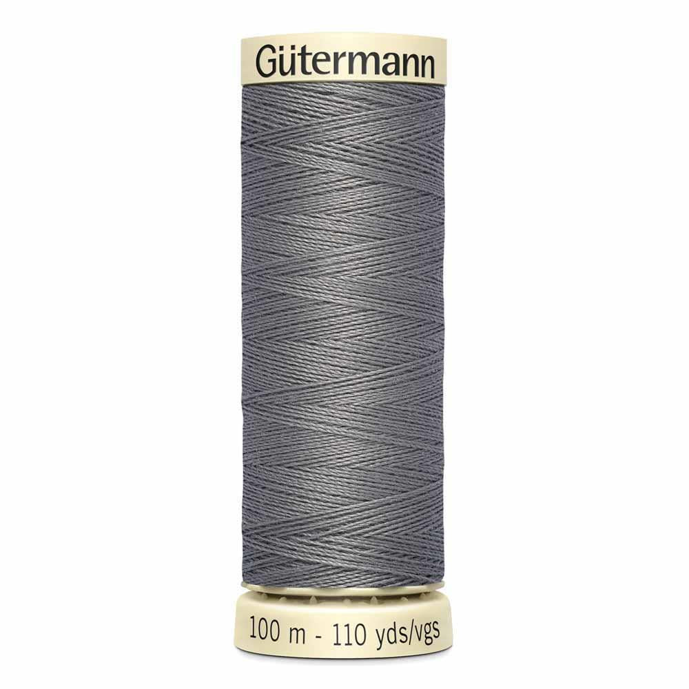 Gutermann thread, polyester. 100m. #113 stone grey.