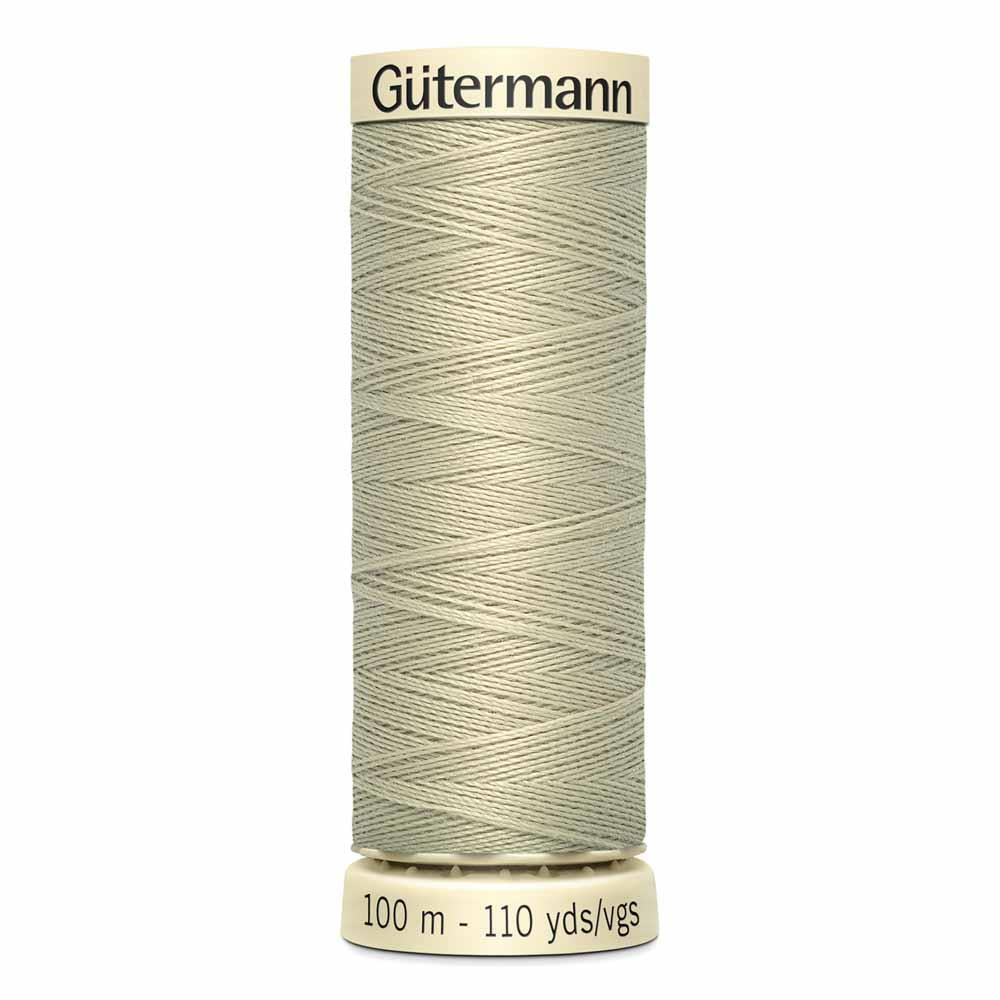 Gutermann thread, polyester, 100m, #522, Corn Silk
