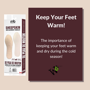 The importance of keeping your feet warm!