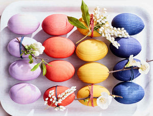 Colorful Easter Eggs DIY