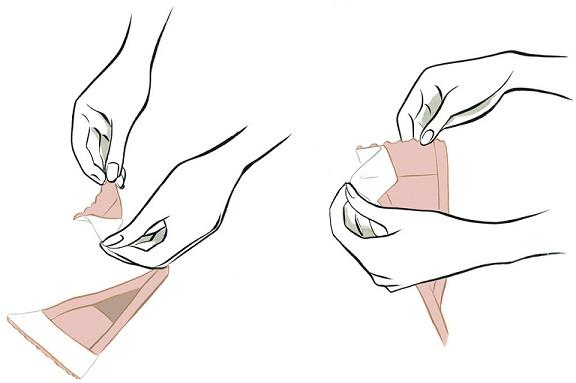 Shibue Strapless Adhesive Peel-And-Toss Thong Beige