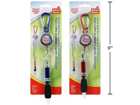 Office Works Pen with Retractable Clip - wotever inc.