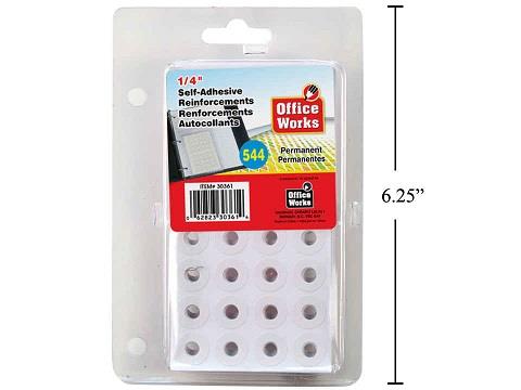 Office Works Reinforcement Labels - wotever inc.