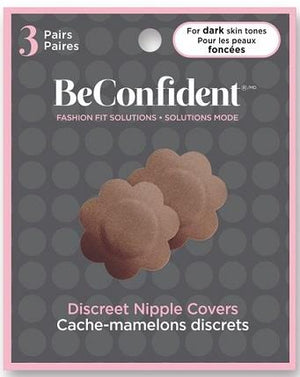 Be Confident Discreet Disposable Nipple Covers - Dark Tone