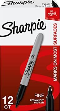 Sharpie Fine Point Marker 12 Pack