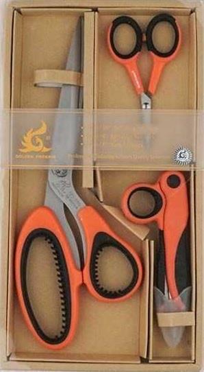 Golden Pheonix Professional Tailoring Scissor Set