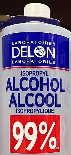Delon Labratories 99% Isopropyl Alcohol - wotever inc.