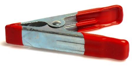 Oximex clamps A-spring, 4", 2 pack.