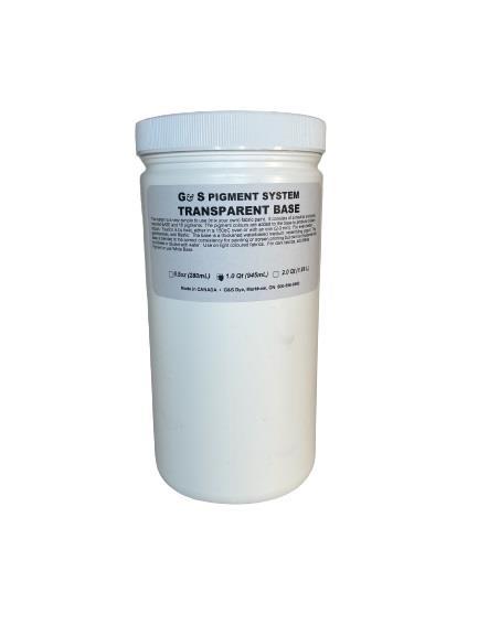 G&S Dye Transparent Base - 2qt.