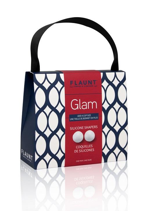 Flaunt Clear Silicone Bra Insert - Glam