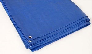 Inland Plastics tarpaulin, 8' x 10'.