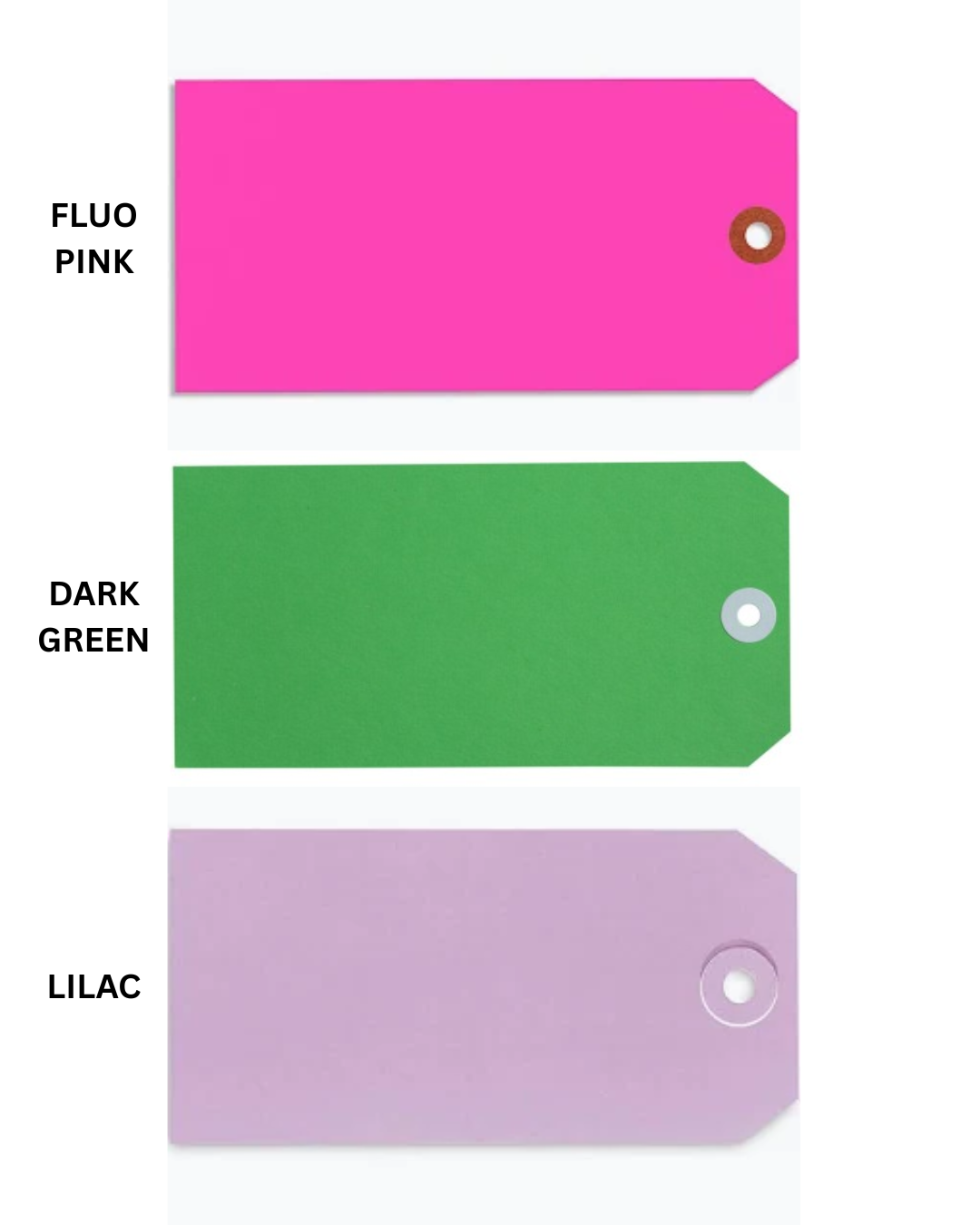 N/N Shipping Tags #8 Colours