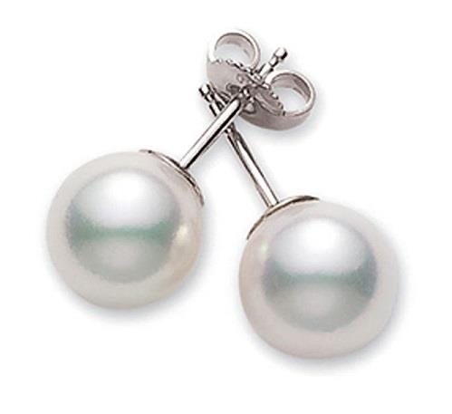 Pearl Costume Stud Earrings