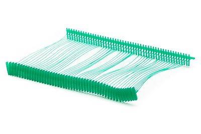 Patriot tagging gun attachments. Green. 200 pack.