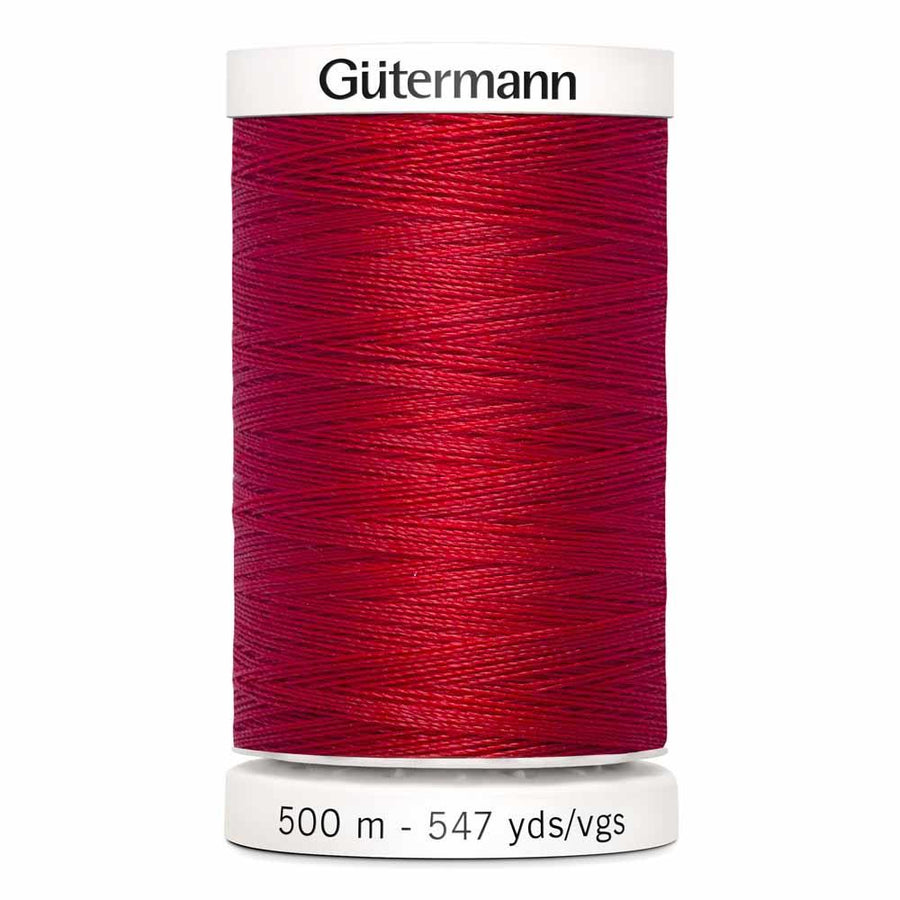 Guterman Polyester Thread 500m #410 Red
