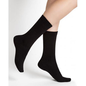 Bleuforet Women's Cashmere Socks in Black