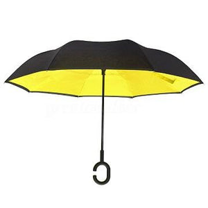 Windproof Hands-Free Inverted Umbrella