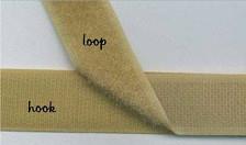 Cansew Velcro Tape Loop Side 25mm (1")