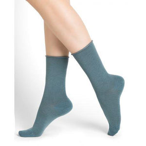 Bleuforet Merino Wool Roll-Top Socks