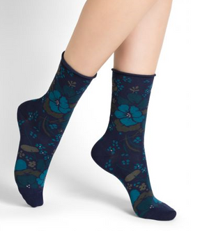 Bleuforet Women's 100% Silk Ankle Socks - wotever inc.