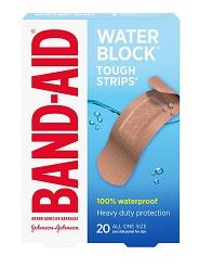 Band-Aid Water Block Tough Strip Bandages
