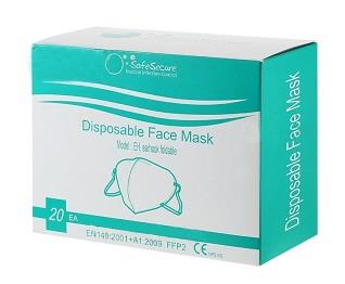 Safe Secure KN95 Disposable Mask Box