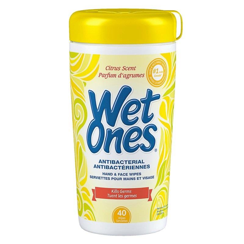 Wet Ones Wipes Tub - Citrus