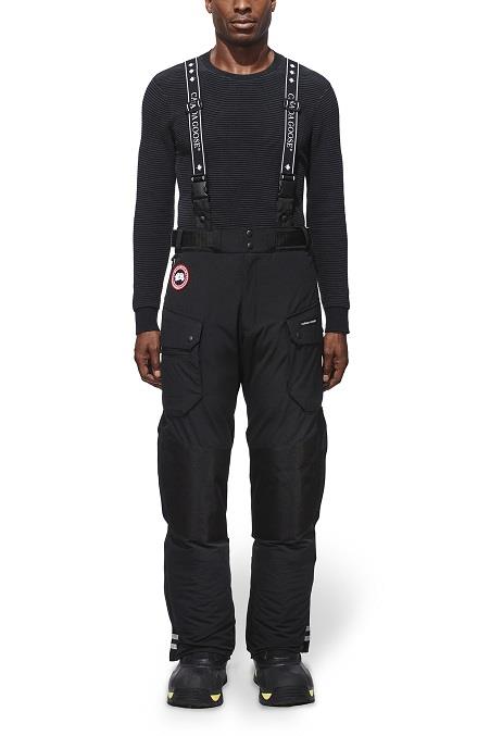 Canada Goose Mens Tundra Cargo Down Pant in black