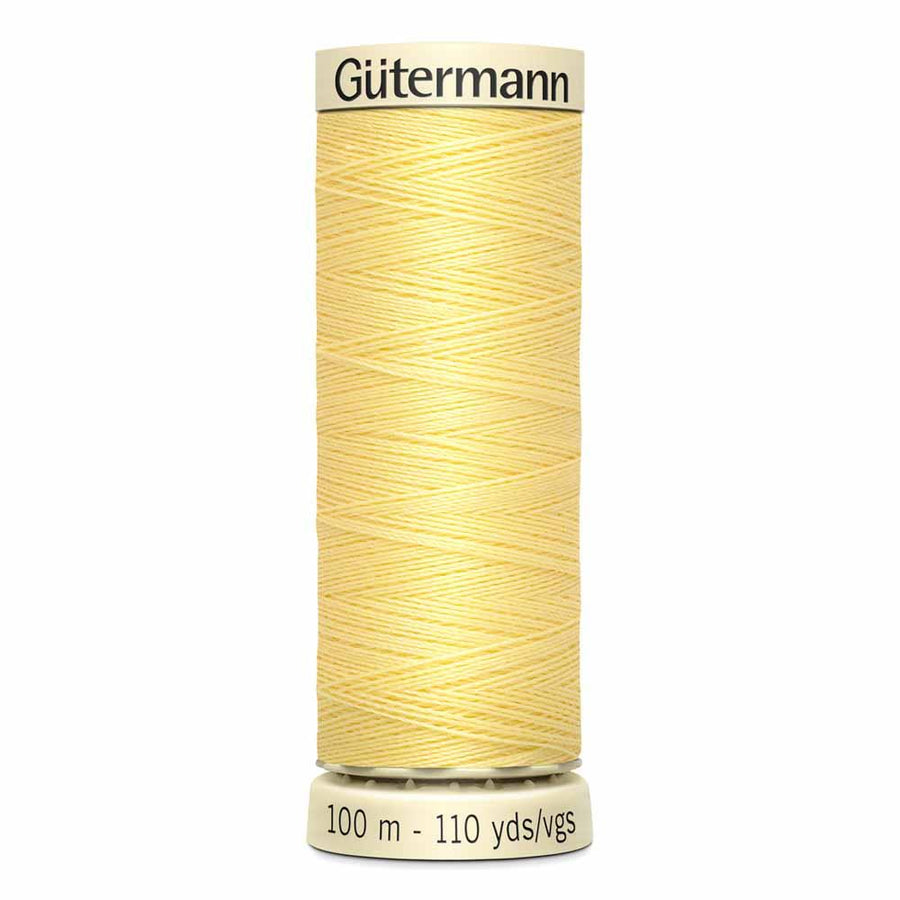 Gutermann Polyester Thread 100m #805 Butter