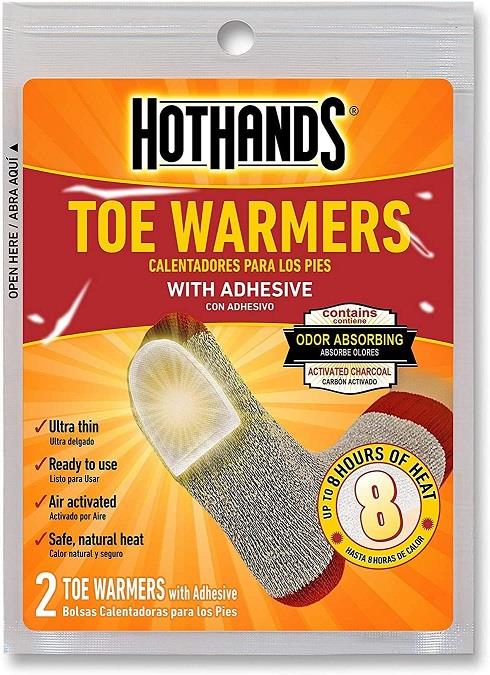 HotHands Toe Warmer in packaging - 1 pair