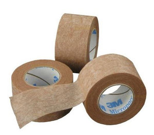 3M Tape, fleshtone, 1" x 10 yds, paper tape