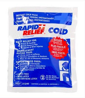 Rapid Relief Instant Single Use Cold Pack - Small - Single