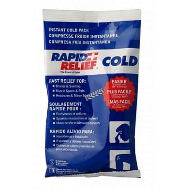 Rapid Relief Instant Single Use Cold Packs - Large - 24 Box