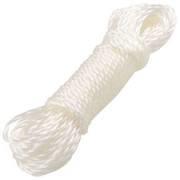JF White Nylon Clothes Rope