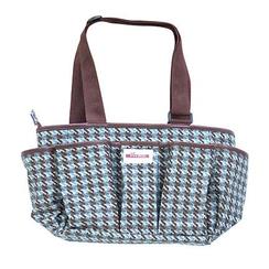 Vivace accessories bag. Houndstooth