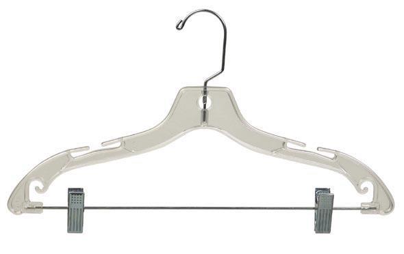 Combo Hangers (Ladies Suit) Clear/crystal Plastic