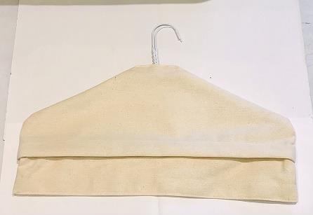 Hangers, canvas-covered, (Short, 8"). Single.