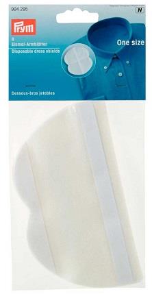 Prym White Adhesive Dress Shields