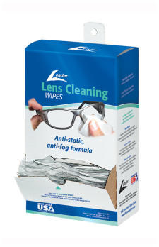 Leader Lens Cleaning Wipes - 100 Box