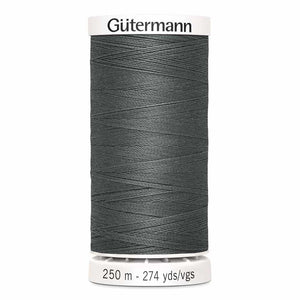 Gutermann Thread Polyester 250m #115 Grey