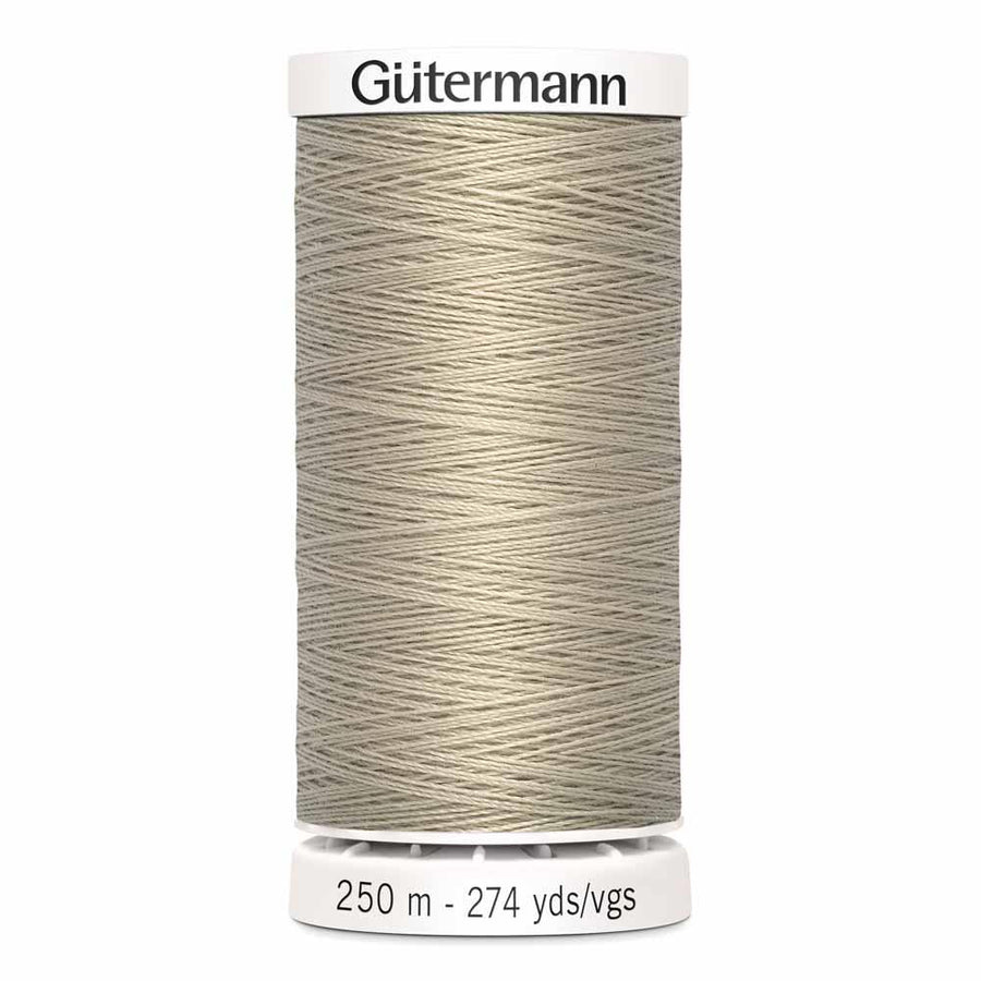 Gutermann thread, polyester. 250m. #506 linen.