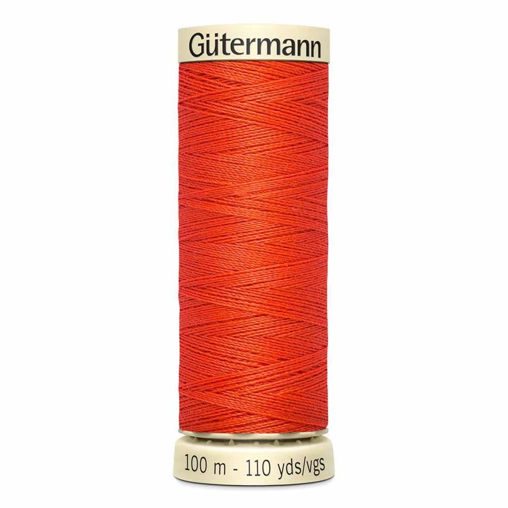 Gutermann thread, polyester. 100m. #400 tiger-lily-orange.