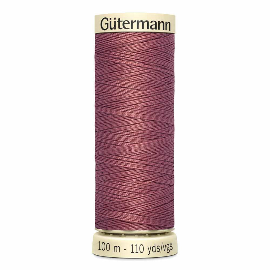 Gutermann thread, polyester. 100m. #446 dusty pink.