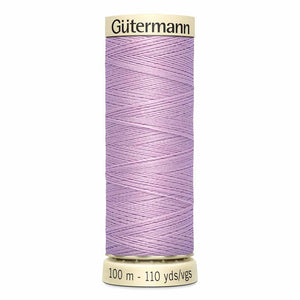 Gutermann thread, polyester. 100m. #909 liliac.