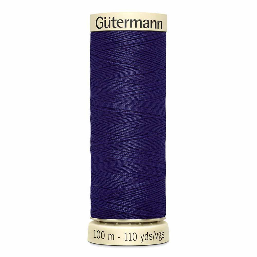 Gutermann thread, polyester. 100m. #268 indigo.