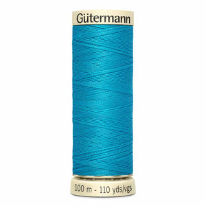 Gutermann thread, polyester. 100m. #619 lt.turquoise blue.
