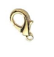 WOT Findings Gold Coloured Lobster-clasp 12 Pack