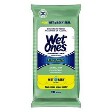 Wet Ones Wipes Travel Pack - Sensitive Skin