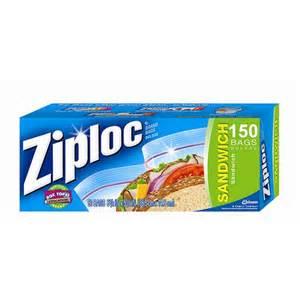 Ziploc Sandwich Bags - 150 Box