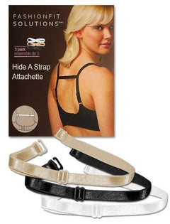 Be Confident Clear Bra Straps 3/8 - wotever inc.